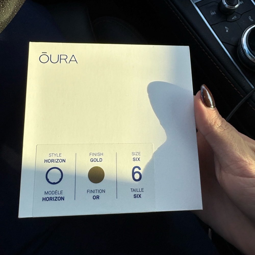 Oura Gold Horizon Ring (Gold)